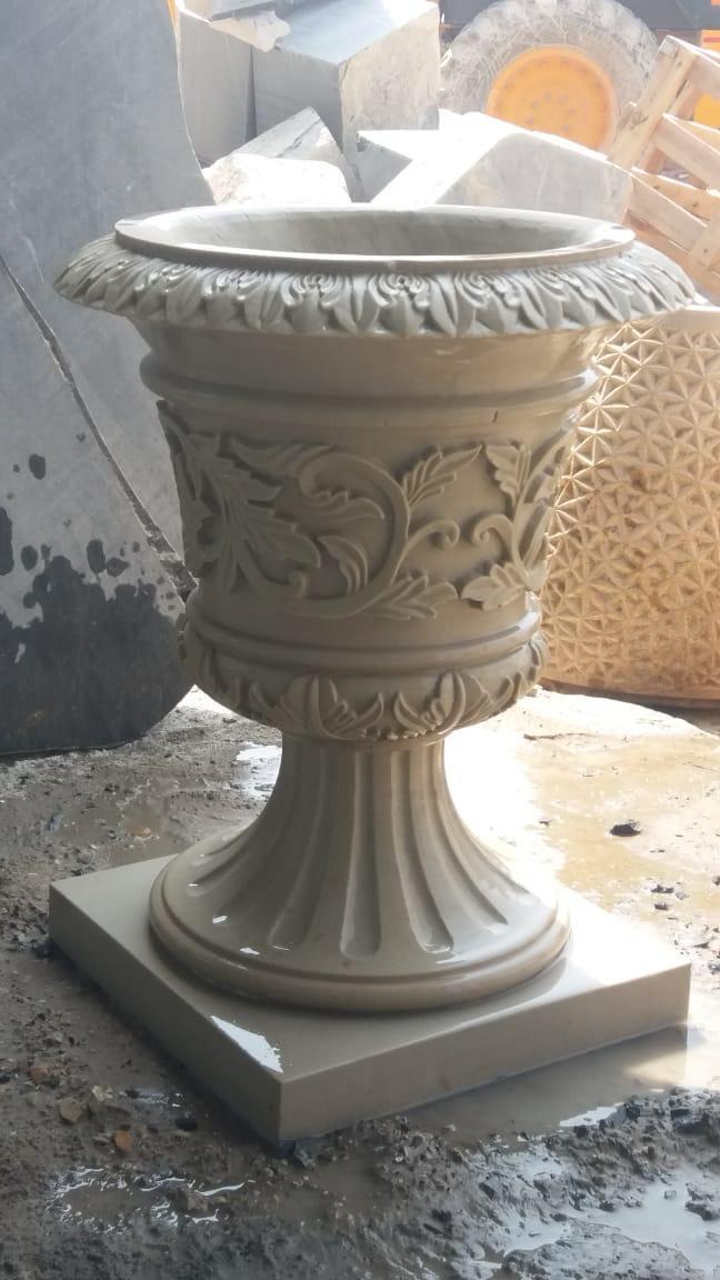 Sandstone planter and garden feature